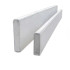 Tvoros pamatas tiesus lygus, betoninis 2980x200x57 mm, baltas