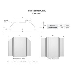 Tvoralente Clasic  0,44 mm PM  EKO