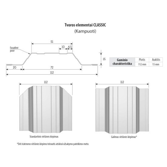 Tvoralente Clasic  0,44 mm PM  EKO