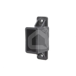 Skersinio laikiklis 20x40 mm, apgaubiantis, PVC