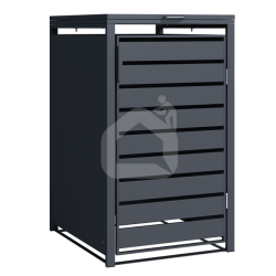 Atliekų konteinerių stoginė 1 vietos